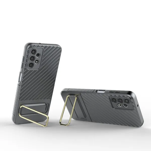 WAVY Ochranný kryt so stojanom Samsung Galaxy A13 šedý