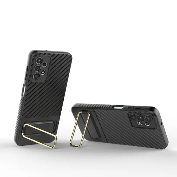 WAVY Ochranný kryt so stojanom Samsung Galaxy A13 čierny