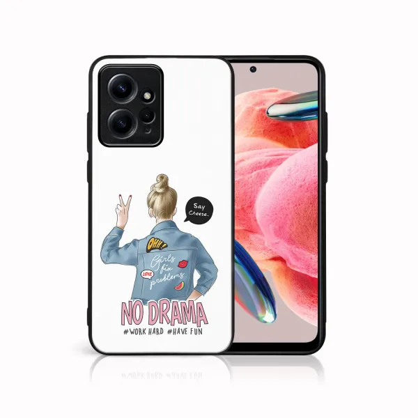 MY ART Ochranný obal Xiaomi Redmi Note 12 NO DRAMA (138)