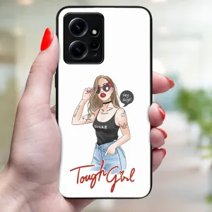 MY ART Ochranný obal Xiaomi Redmi Note 12 TOUGH GIRL (131)