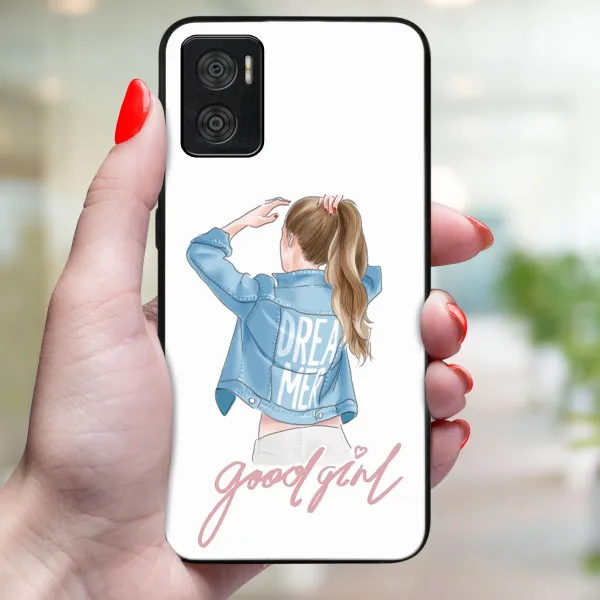 MY ART Ochranný obal Motorola Moto E22 / E22i GOOD GIRL (130)