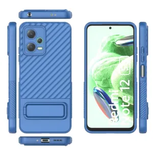 WAVY Ochranný kryt so stojanom Xiaomi Redmi Note 12 5G modrý