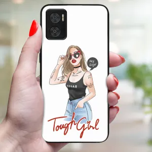 MY ART Ochranný obal Motorola Moto E22 / E22i TOUGH GIRL (131)