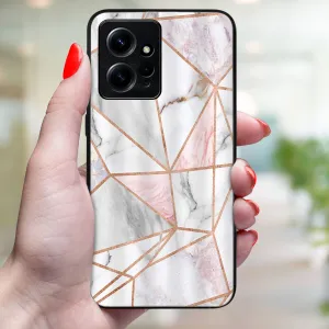 MY ART Ochranný obal Xiaomi Redmi Note 12 PINK MARBLE (143)
