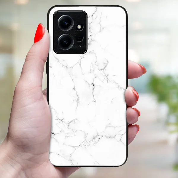 MY ART Ochranný obal Xiaomi Redmi Note 12 WHITE MARBLE (144)