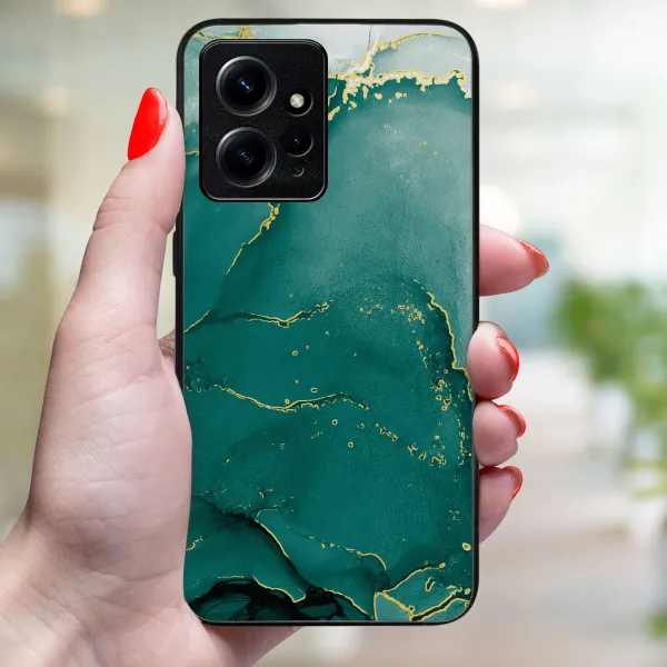 MY ART Ochranný obal Xiaomi Redmi Note 12 GREEN MARBLE (145)