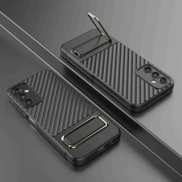 WAVY Ochranný kryt so stojanom Samsung Galaxy A14 5G čierny