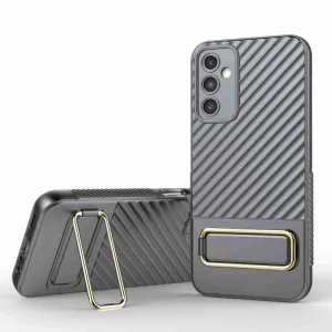 WAVY Ochranný kryt so stojanom Samsung Galaxy A14 5G šedý