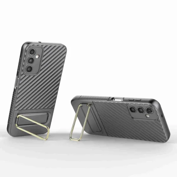 WAVY Ochranný kryt so stojanom Samsung Galaxy A14 5G šedý
