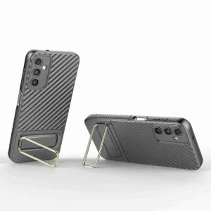 WAVY Ochranný kryt so stojanom Samsung Galaxy A14 5G šedý