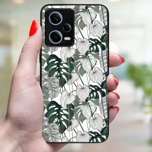 MY ART Ochranný obal Xiaomi Redmi Note 12 5G LEAF (175)