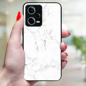 MY ART Ochranný obal Xiaomi Redmi Note 12 5G WHITE MARBLE (144)