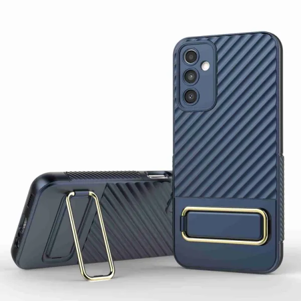 WAVY Ochranný kryt so stojanom Samsung Galaxy A14 5G modrý