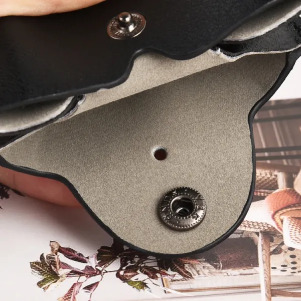 LEATHER POCKET Puzdro pre Bose QuietComfort Earbuds II modré