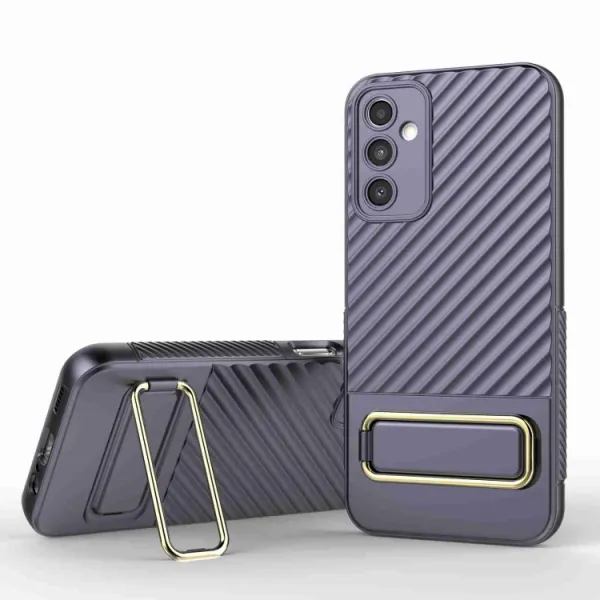WAVY Ochranný kryt so stojanom Samsung Galaxy A14 5G fialový