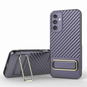 WAVY Ochranný kryt so stojanom Samsung Galaxy A14 5G fialový
