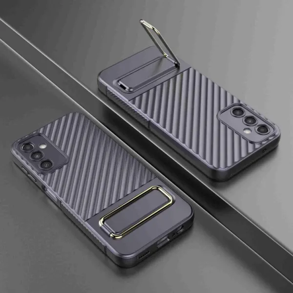 WAVY Ochranný kryt so stojanom Samsung Galaxy A14 5G fialový