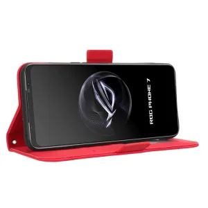 SLOT Peňaženkový obal pre Asus ROG Phone 7 červený