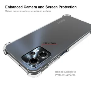 ENKAY SET Priehľadný obal + 2.5D ochranné sklo Motorola Moto G23