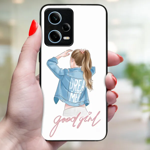 MY ART Ochranný obal Xiaomi Redmi Note 12 5G GOOD GIRL (130)
