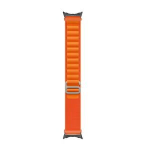 NYLON Vymeniteľný remienok pre Google Pixel Watch / Pixel Watch 2 oranžový