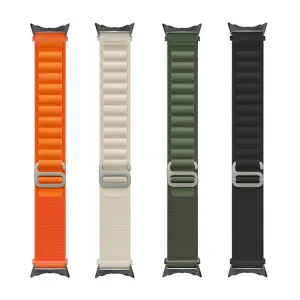 NYLON Vymeniteľný remienok pre Google Pixel Watch / Pixel Watch 2 béžový