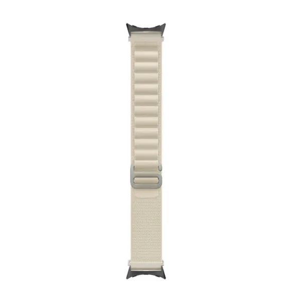 NYLON Vymeniteľný remienok pre Google Pixel Watch / Pixel Watch 2 béžový