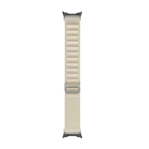 NYLON Vymeniteľný remienok pre Google Pixel Watch / Pixel Watch 2 béžový