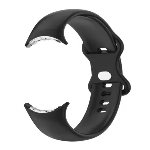 BUTTERFLY Silikónový remienok pre Google Pixel Watch / Pixel Watch 2 čierny