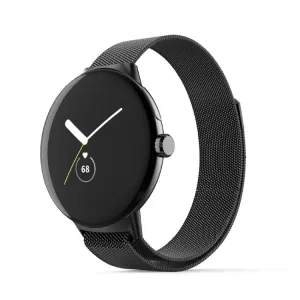 MILANESE Kovový remienok Google Pixel Watch / Pixel Watch 2 čierny