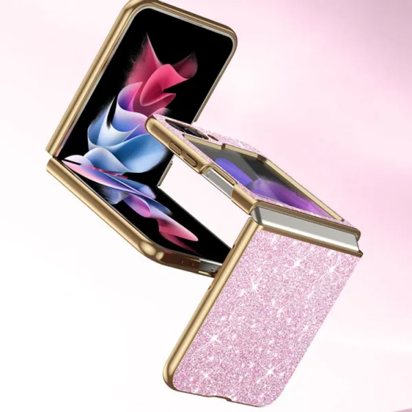 GLITTER Ochranný obal Samsung Galaxy Z Flip5 5G čierny