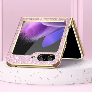 GLITTER Ochranný obal Samsung Galaxy Z Flip5 5G čierny