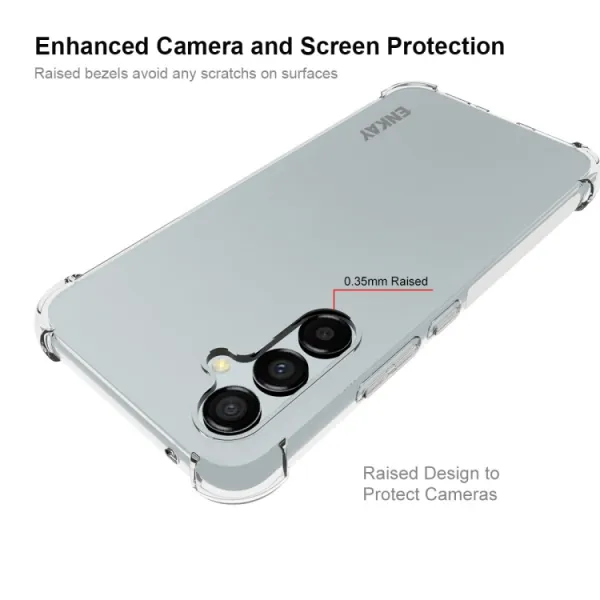 ENKAY SET Priehľadný obal + 2.5D ochranné sklo Xiaomi Redmi 12C