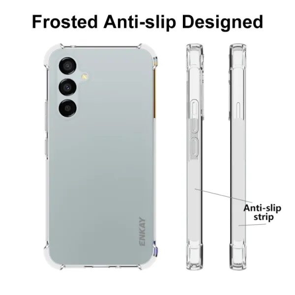 ENKAY SET Priehľadný obal + 2.5D ochranné sklo Xiaomi Redmi 12C