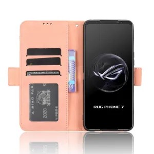 SLOT Peňaženkový obal pre Asus ROG Phone 7 ružový