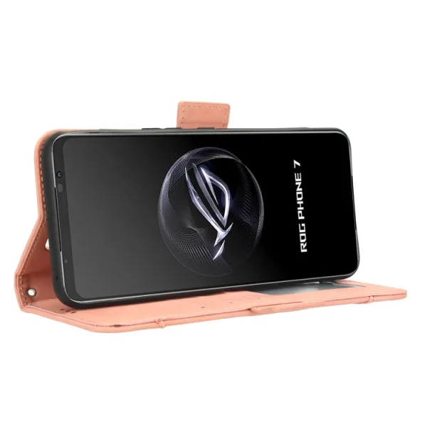 SLOT Peňaženkový obal pre Asus ROG Phone 7 ružový