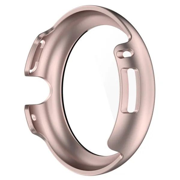 PC FULL COVER Plastový kryt so sklom pre Google Pixel Watch / Pixel Watch 2 ružový