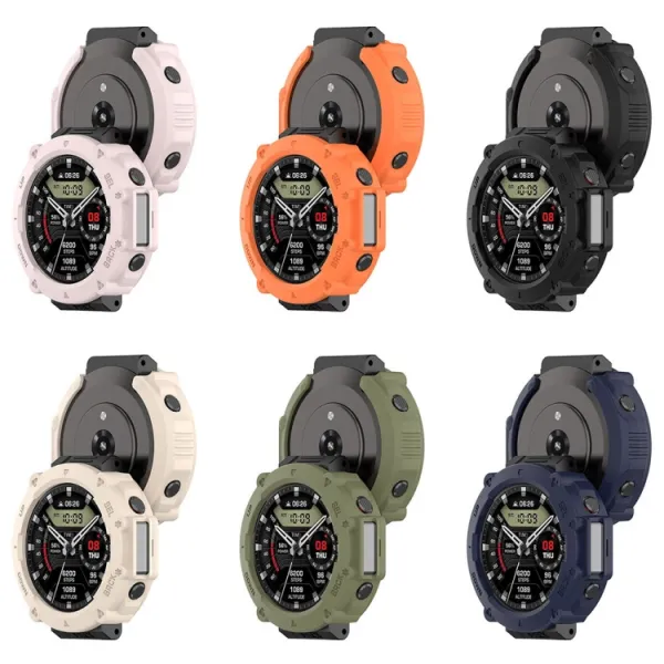 TPU HALF COVER Obal pre Amazfit T-Rex Ultra modrý