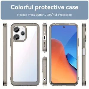 CRYSTAL Ochranný kryt pre Xiaomi Redmi 12 šedý