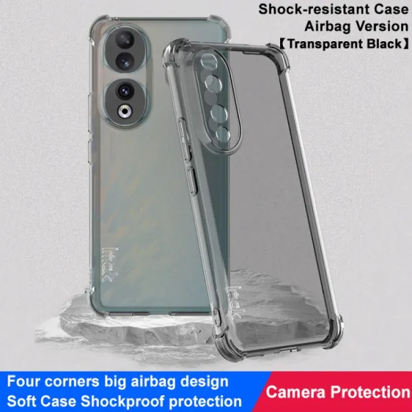 IMAK Ochranný silikónový kryt Honor 90 5G čierny