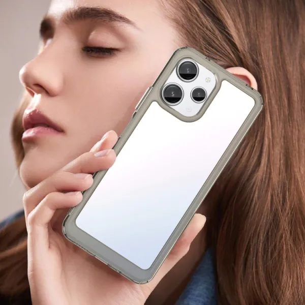 CRYSTAL Ochranný kryt pre Xiaomi Redmi 12 šedý