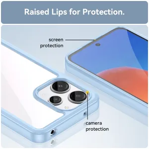 CRYSTAL Ochranný kryt pre Xiaomi Redmi 12 5G modrý