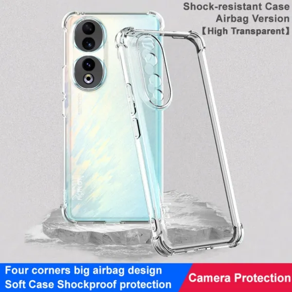 IMAK Ochranný silikónový kryt Honor 90 5G priehľadný