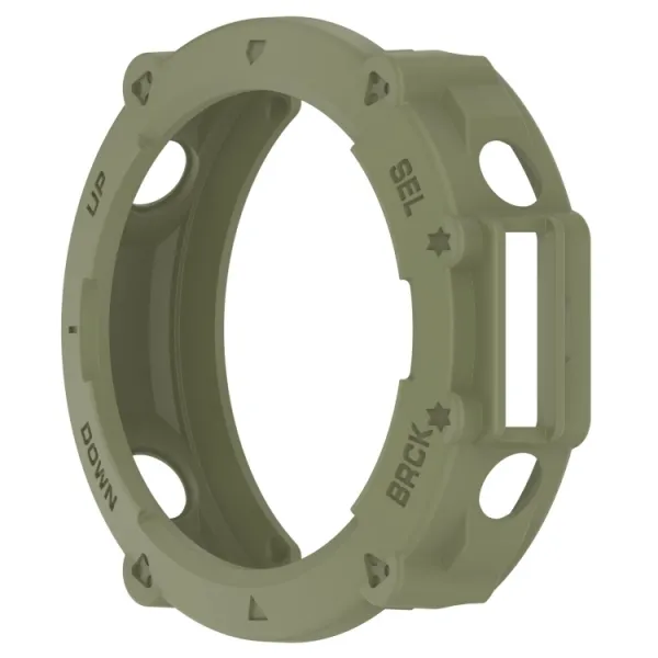 TPU HALF COVER Obal pre Amazfit T-Rex Ultra tmavozelený
