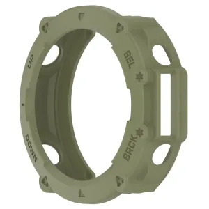 TPU HALF COVER Obal pre Amazfit T-Rex Ultra tmavozelený