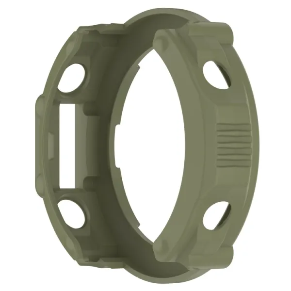 TPU HALF COVER Obal pre Amazfit T-Rex Ultra tmavozelený