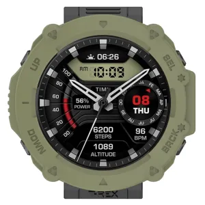 TPU HALF COVER Obal pre Amazfit T-Rex Ultra tmavozelený
