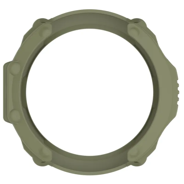 TPU HALF COVER Obal pre Amazfit T-Rex Ultra tmavozelený