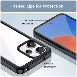 CRYSTAL Ochranný kryt pre Xiaomi Redmi 12 čierny