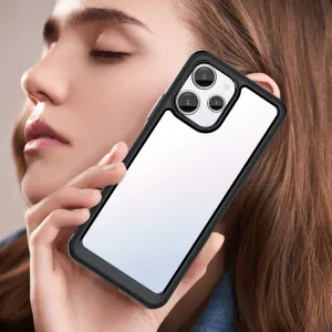 CRYSTAL Ochranný kryt pre Xiaomi Redmi 12 čierny